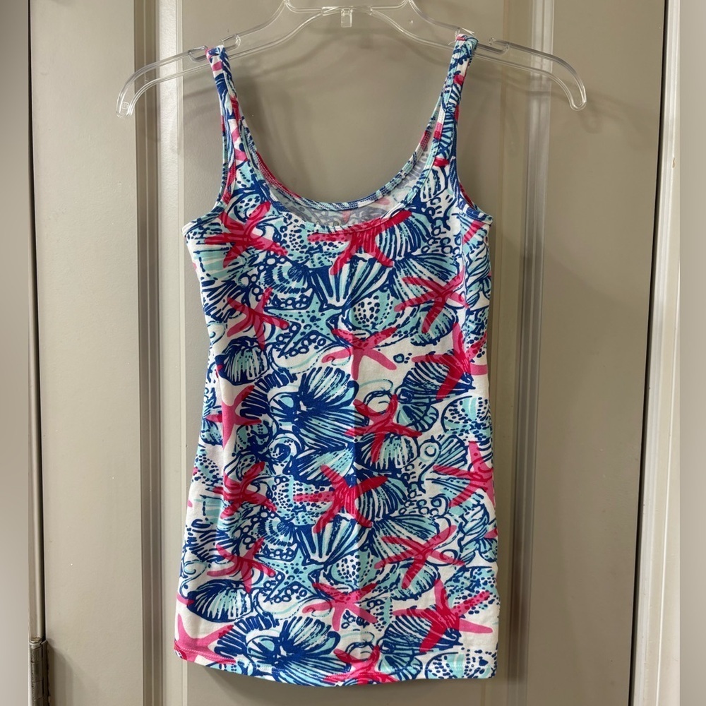 Lilly Pulitzer Multicolor Patterned Tank Top